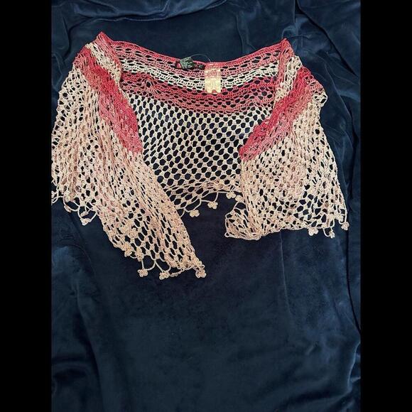 Accessories - Pretty in Pink Shawl - Wrap Yourself in Elegance
